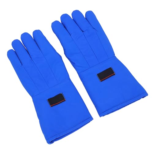 Kryo-Handschuhe, Schutzhandschuhe Gegen Niedrige Temperaturen Kälteschutz-Sicherheits-Eishandschuhe für die Aufbewahrung von Flüssigstickstoff-Trockeneis Warme Konstante Temperatur