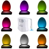 Das Original WC Licht. Coole LED Toilettenlicht Gadgets. Praktische Weihnachtsgeschenke. Lustige Geschenke für Männer Frauen Herren. Geschenkideen Weihnachten Männergeschenke Geschenk Wichtelgeschenk