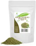 BHRINGRAJ (BHRINGARAJ) PULVER - 100% sichtliches Elipta Alba Pulver, Maske gegen Haarausfall, vorzeitiges Ergrauen, reife Haut, verschiedene Hauterkrankungen (100Gr)