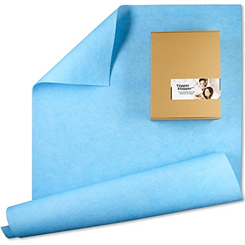 Topper Stopper® Original - Anti Rutsch für Topper & Matratzen, Premium Antirutschmatte für Boxspringbett & Lattenrost, Matratzenstopp - easy Matratzen Topper befestigen wenn dein Topper rutscht