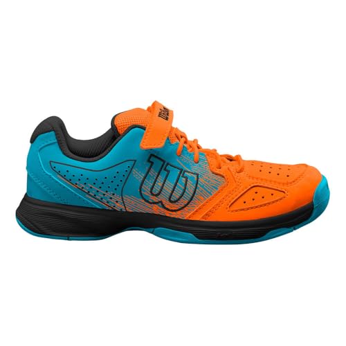 Wilson Kinder KAOS Bela K Orange Tig/Barr Reef/Bk Schuhe Allcourtschuh orange-türkis EU 29 2/3 NEU