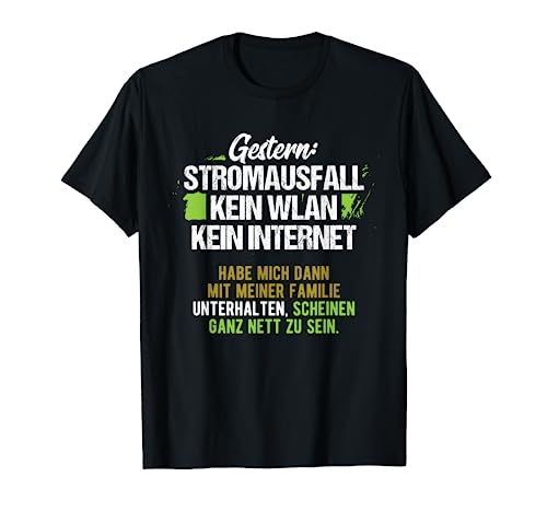 Admin, Nerd, Gamer, Wlan Design I Informatiker, Zocker Motiv T-Shirt