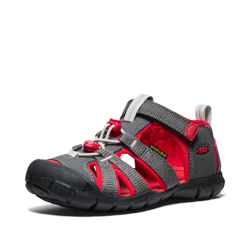 KEEN Unisex Kinder Seacamp II CNX Sandalen, Magnet RED Carpet
