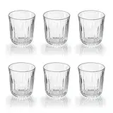 Guzzini - Gocce, Set 6 Gläser EVERYDAY - Transparent, Ø8,5 x h9 cm - 08150000