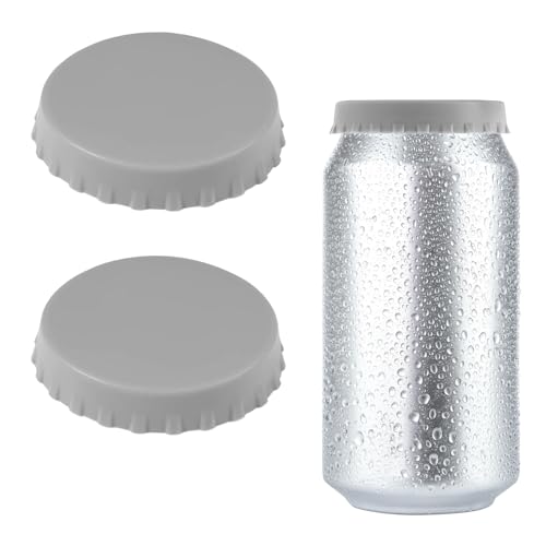 VIEVRE Dosenverschluss Getränkedosen, Silikon Getränkedosen Deckel, Deckel für Dosen, Dosendeckel Getränkedose, Getränkedosen Verschluss, Bierdosen Abdeckung, Glasabdeckung Trinkglas, Dosen Verschluss