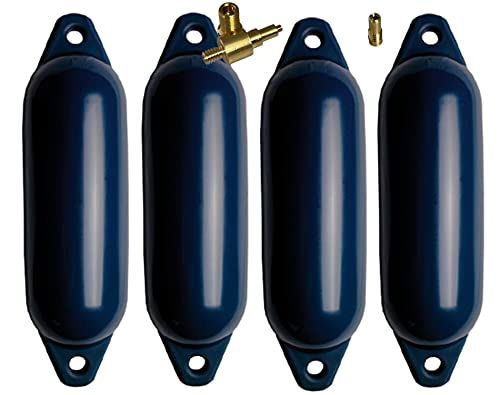 MOTIVEX Fenderset 4 Bootsfender (Navyblau, 58)