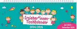 ErzieherInnen-Tischkalender 2024 / 2025: Juli 2024 - Dezember 2025 (Kalender / Planer für Kindergarten und Kita)