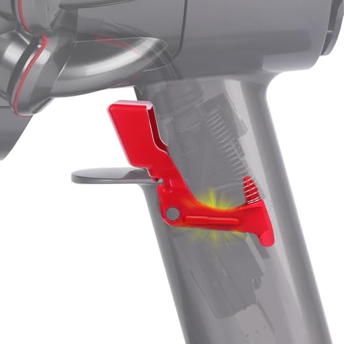 Verbesserter Triggerschalter-Knopf Ersatz für Dyson V10 V11 SV12 SV14 Staubsauger Trigger Teil, Schalter roter Netzschalter Taste Ausfall Reparatur Zubehör