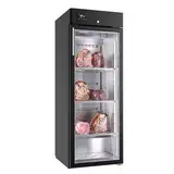 GGM Gastro | FRSI280S1 | Dry Aging Fleischreifeschrank - 600mm - 1 Glastür - schwarz