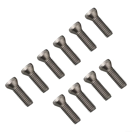 Zeroupshop Torx-Schrauben, 10 Stück, zum Ersetzen von Hartmetall-Einsätzen in CNC-Drehmaschinen, für Haushalts- und Büroausrüstung, Kommunikationsausrüstung, numerische Steuerung (M 3,5 x 12 mm)