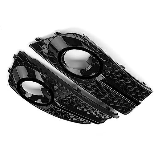 Gjsgjy Für A&UDI A4 B8 2009 2010 2011 Auto Links & Rechts Grills Nebelscheinwerfer Kühlergrill Abdeckung Stoßstange Licht Grills Im Auto & Motorrad-Shop Auf Auto-Nebelscheinwerferabdeckung