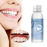 Provisorischer Zahnersatz, Zahnersatz Prothese, Temporäres Zahnreparaturset, Temporäre Zahnreparatur Kit, Vampire Gefälschte Zahnersatz, für Halloween, Cosplay, 10ml