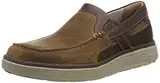 Clarks Herren Slipper, Braun (Light Tan Leather), 41 EU