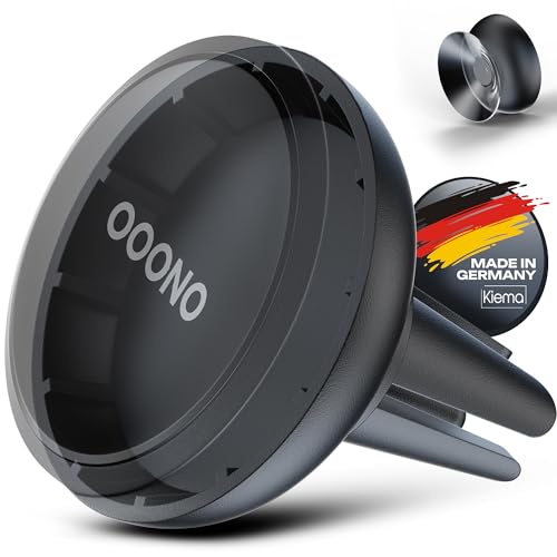 KIEMA® Magnetische Ooono Halterung für Lüftungsschlitze, Ooono 1 Halterung passend für das Ooono co-Driver no1