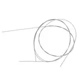 1M Super elastischer Nitinol-Legierungs-Nickel-Titan-Geradedraht Hyperelastischer Filament-Federstahldraht (1, 0.2MMX1M)