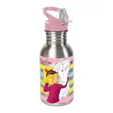 Bibi und Tina Trinkflasche Freunde 500ml Edelstahl, Bunt