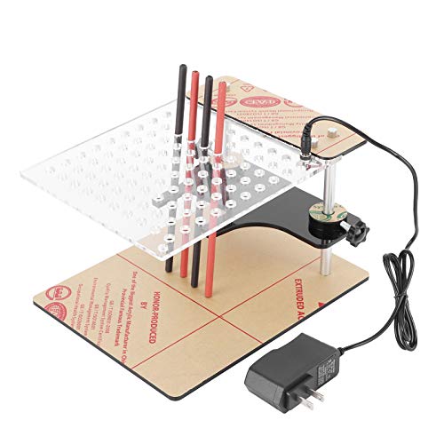 KIMISS BDM Frame ECU Programmer Tool ECU Chip Tool BDM Adapter ECU BDM Board Fahrzeugzubehör BDM Frame Test BoardBDM Frame Test Board mit 4 Stück Sondenstift Unterstützung für 22 Stüc(US Plug)