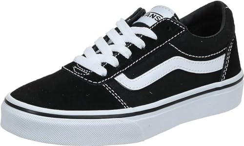 Vans Unisex Kinder Ward Sneaker Ward Trainers, (SUEDE/CANVAS) BLACK/WHITE, 36 EU