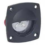 TeamSky Superhelle LED-Gangleuchte, IP66 Wasserdichte LED-Stufenlampe, Marine-Boot-Acryl-LED-Licht Für Wohnmobil-Schiffsdeck-Gehweg, 10–24 V(blaues Licht)