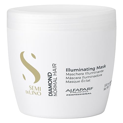 Alfaparf Milano Semi Di Lino Diamond Illuminating Mask, bunt, 500 milliliter, Undefined