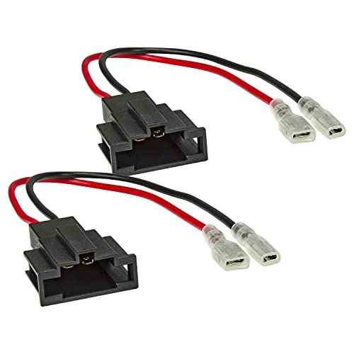 tomzz Audio 7103-003-2 Lautsprecheradapter 2er Set auf DIN kompatibel mit Audi A4 A6 Q5 Q7 TT ab 2018 Seat Leon