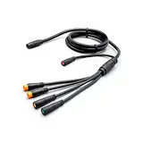 XBERSTAR Elektrofahrrad 1T4 1T5 Wasserdicht Kabel Controller Licht Ebrake Drosselklappe Display E-Bike Kabel Umwandlung Zubehör E-Bike Integration Kabel Wasserdicht 1-5 für KT Controller(Schwarz)