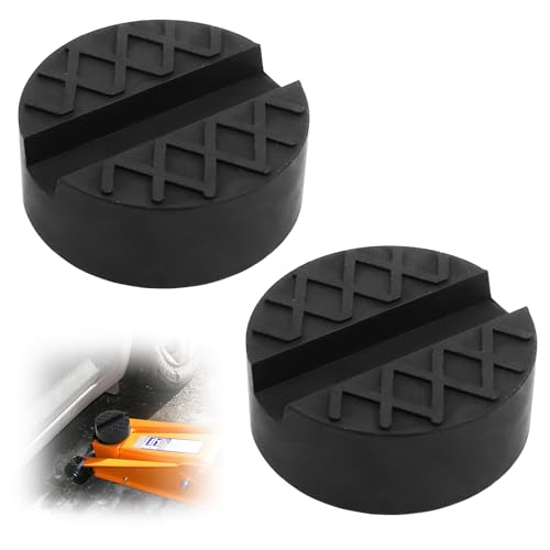 VZXZXE 2 Stück Gummiauflage für Wagenheber Auto, LKW, Geländewagen - Universal Hebebühnenauflage - Wagenhebermatte - 6.5 * 2.5cm