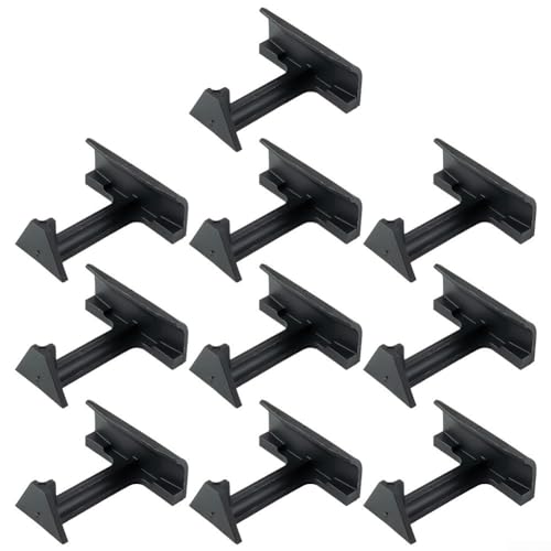 10 x Solarpanel-Drainage-Clips, 30/35/40 mm, Solarmodul-Wasserablauf-Clips, Dach-Solarmodul-Rahmenreinigungs-Clips, Photovoltaik-Panel, Wasserführung, Schlammklemme (40 mm)