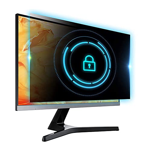 Warimii 24 Zoll Monitor Blickschutzfilter Anti-Blaulichtfilter, Privacy Filter Anti Blue Light Blickschutzfolie für 24" Zoll 16:9 Breitbild Computermonitore (BxH: 532mmx299mm)