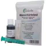 zederle Wasserhärte Test Set 1x 30 ml (entspricht 1000 Tropfen) – sehr ergiebig 40-500 Messungen - schnell, einfach und präzise die Wasserhärte messen - Gesamthärte Test Made in Germany