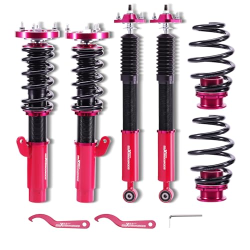 maXpeedingrods Gewindefahrwerk für 3er E46 320 323 325 328 330 M3 Rot