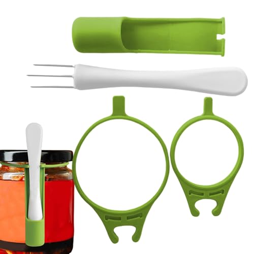 Pickle Grabber Tool Für Gläser, Pickle Fork Tool, Multifunktions Küchengurkenzange, Olivenpfeffer-Nahrungsmittelgreifer, Olivengabel Mit Langem Griff, Einzigartige Küchenhelfer Für Das Heimrestaurant