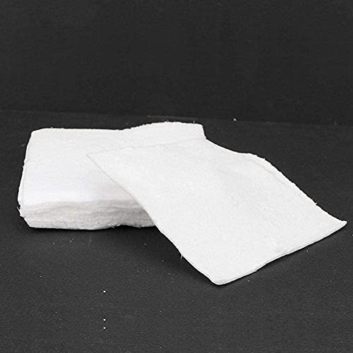 10 Blätter Mikrowellenofen Papier Regal Papier DIY Glas Fusing Papier Keramikfaser Papier Keramik Werkzeug