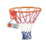 HUDORA Basketballkorb Outdoor - hochwertiger Basketball Korb mit Montagezubehör - stylischer Basketballkorb für draußen - Basketballkorb zum Aufhängen für Kinder/Jugendliche & Erwachsene