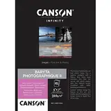 CANSON INFINITY BARYTA PHOTOGRAPHIQUE II 310, C400110544, Digital Fine Art Papier, MAßE 12,7cm X 17,8cm, 25 Blatt, 310 g/m2