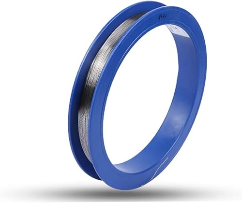 TIHONORI 99,99% Wolfram-Filament-Durchmesser 0,01-1 mm hochreiner Wolframdraht-Elektrodendraht, Metalldraht-Spule elektrischer Heizdraht,0.15mm*2m