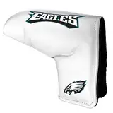 Team Golf NFL Philadelphia Eagles – Bedruckte Team Golf NFL-Tour-Blade-Putterabdeckung (weiß), passend für die meisten Blade-Putter, Scotty Cameron, Taylormade, Odyssey, Titleist, Ping, Callaway