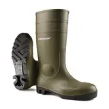 Dunlop Protective Footwear Acifort Heavy Duty full safety Unisex-Erwachsene Gummistiefel, Grün 43 EU