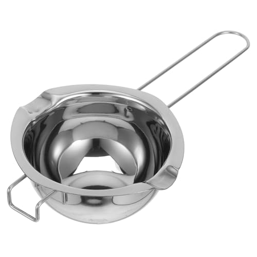 Ciieeo Schmelztiegel Mit Wasserleitblech Schokoladenherstellung Schokolade Schmilzt Schokoladenpfanne Zubehör Für Die Süßigkeitenherstellung Schokoladenschmelze Edelstahl 304 Silver