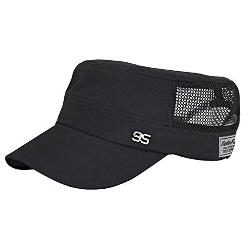 YSXY Mesh Baseball Cap Golf Tennis Kappe Sonnenhut Freizeit UV-Schutz-Kappe Einstellbare Atmungsaktives Sommerhut Sonnencap Schnell Trocknende Wandermütze fur Herren Damen