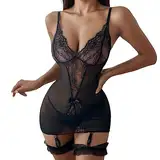 Babydoll schwarz Dessous Damen sexy unterwäsche rot Leder männer Dessous unterwäschegeschäft hochzeitswäsche Set der Bester Sport BH für große Brust Weihnachts Dessous Dessous Damen sexy UNT