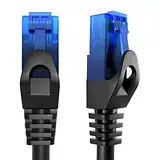 KabelDirekt – 5m – Netzwerkkabel, Ethernet, Lan & Patch Kabel (überträgt maximale Glasfaser Geschwindigkeit & ist geeignet für Gigabit Netzwerke, Switches, Router, Modems mit RJ45 Eingang, blau)