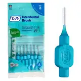 TePe Interdentalbürste Blau ISO-Größe 3 (0,6 mm) / Für eine einfache und gründliche Reinigung der Zahnzwischenräume / 1 x 8 Interdentalbürsten