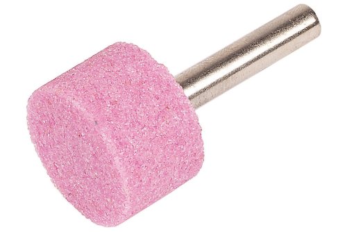 wolfcraft keramischer Schleifkörper, zylindisch - 2172000 - Ø 24 mm, Für sicheres Schleifen und Entgraten von Metall, Keramik, Kunststoff und Glas mit der Bohrmaschine - Made in Europe