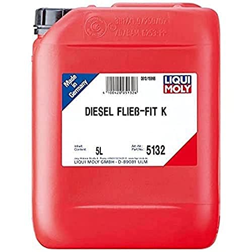 LIQUI MOLY Diesel Fließ Fit K | 5 L | Dieseladditiv | Art.-Nr.: 5132, farblos