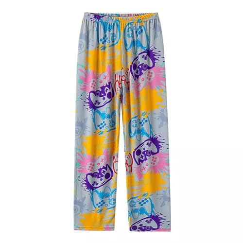 Generisch Trainingshose Kinder Mädchen Hose Freizeit Locker Strickhose Rippstrick Hose Einfarbig Oversized Breite Beine Freizeithose