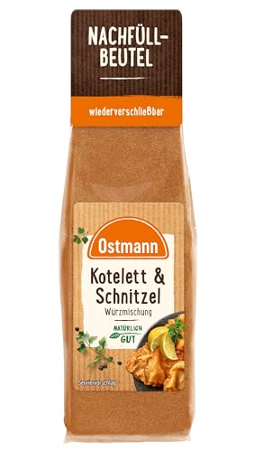 Ostmann Gewürze - Kotelett & Schnitzel Würzmischung | Zum Einreiben von Schnitzel und Kotelett | 70 g im Beutel