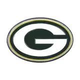 FANMATS NFL Unisex-Erwachsene Farb-Emblem, Unisex-Erwachsene, Green Bay Packers, grün, 2.1 in. x 3.15 in.