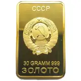 Vobumix Russland UDSSR Nationalemblem Goldbarren Emblem Der Sowjetunion Gedenkmünze Sowjetische Gedenk-Souvenir-medaillon-münzsammlung