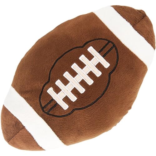 Tsffae Sport Throw Pillows Soft Throw Pillow Football Plüsch Kissen Flauschig Gefüllte Amerikanische Fußballkissen Gefülltes Kissen Für Sofa Dekor